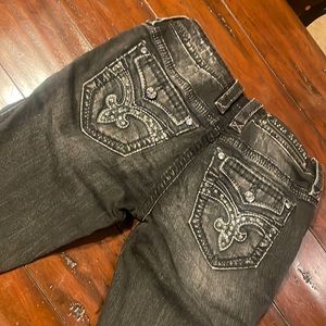 Rock Revival Black Skinny Leg Jeans
